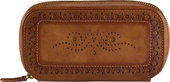 WOLF Brogue 2 Piece Watch Zip Case | Nordstrom