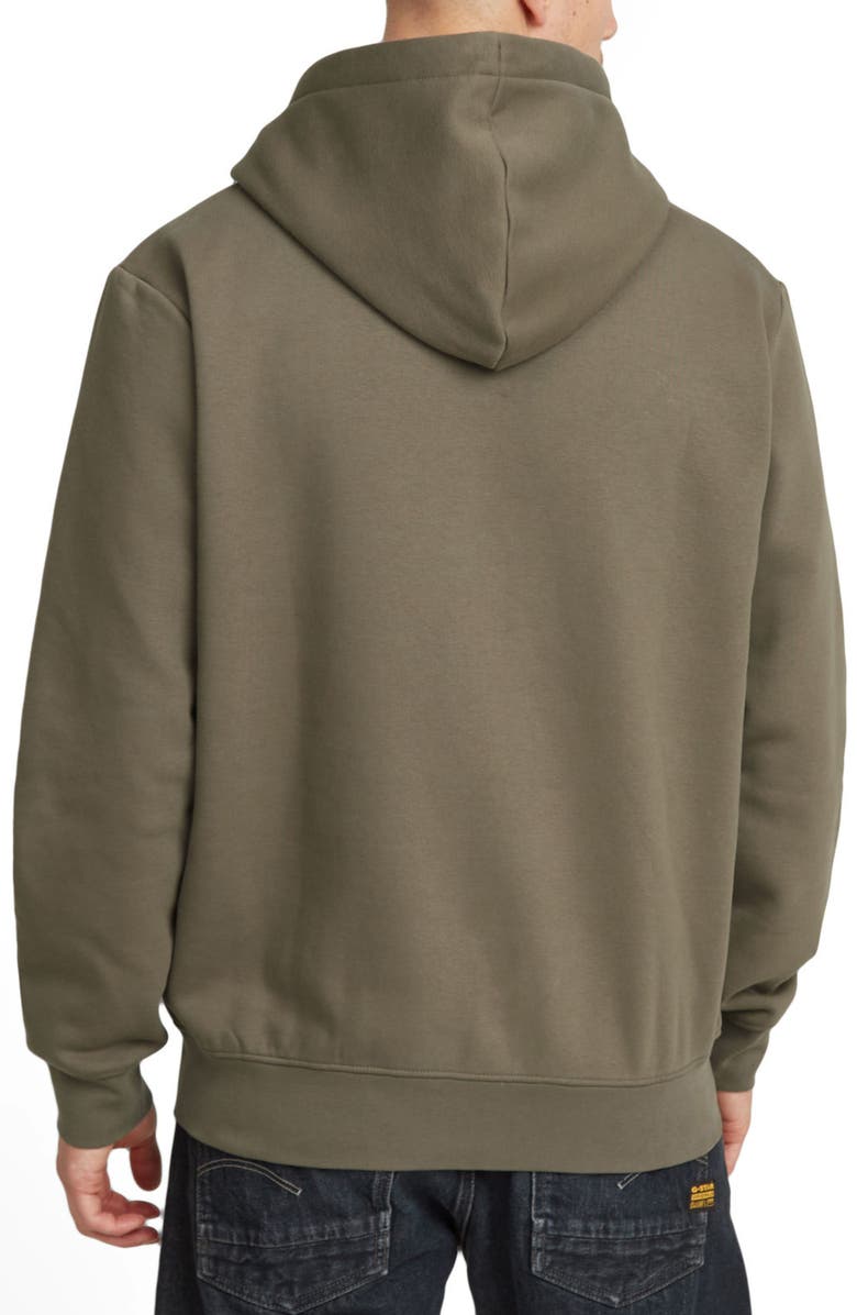 G-STAR Old Skool Logo Hoodie, Alternate, color, 