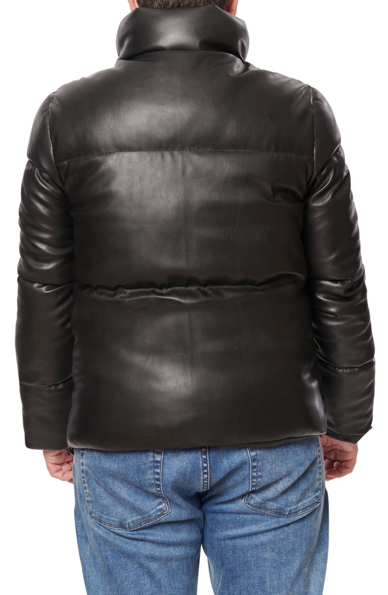 Sean John Faux Leather Puffer Jacket | Nordstromrack
