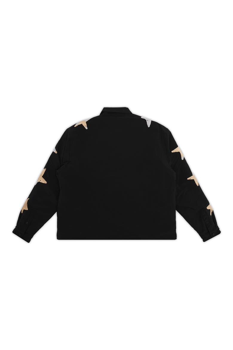 Cascade Canvas Coach's Jacket, Alternate, color, BLACK
