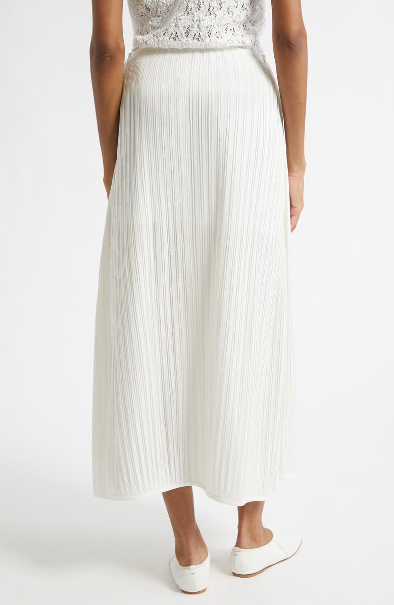 EENK Flowy Pleated Skirt, Alternate, color, Ivory