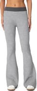 EDIKTED Lei Contrast Trim Flare Knit Pants