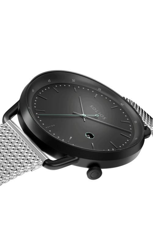 Solios Watches The Solar Curve | Black Dial