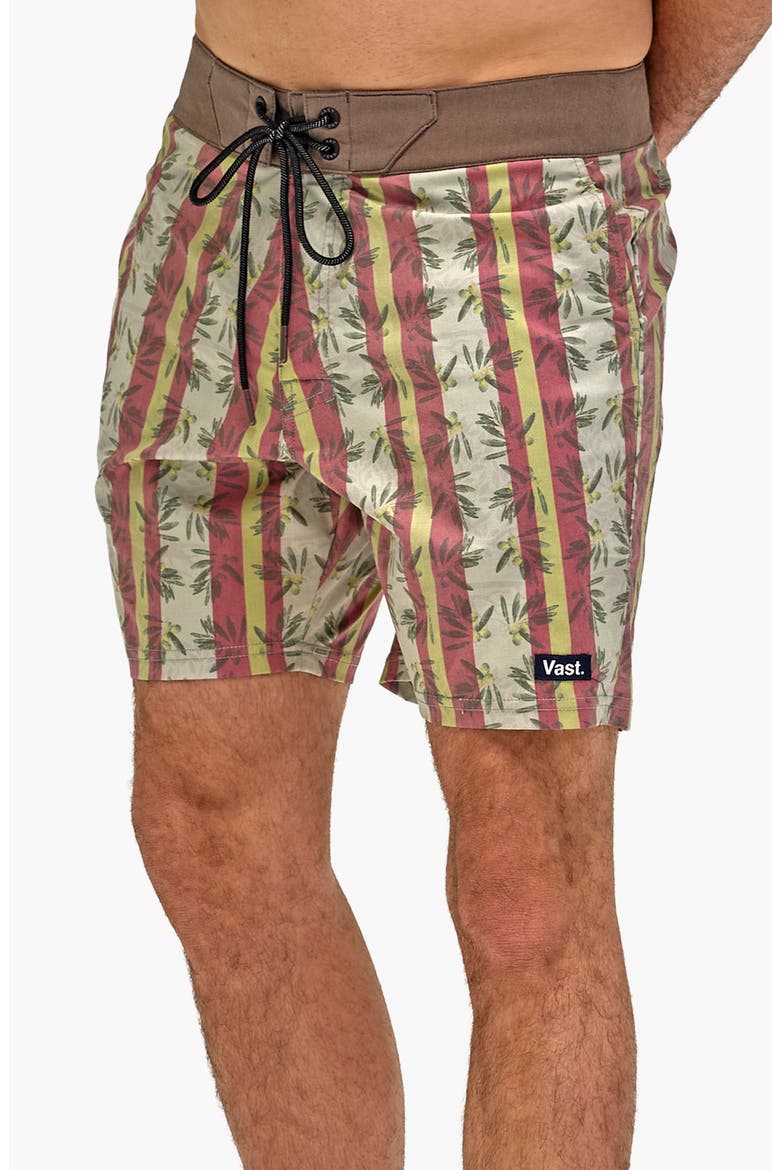 Peace Stretch Board Shorts, Alternate, color, OLIVE