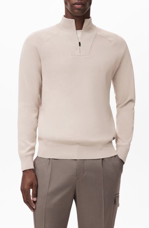 Thermoregulated Quarter Zip Sweater