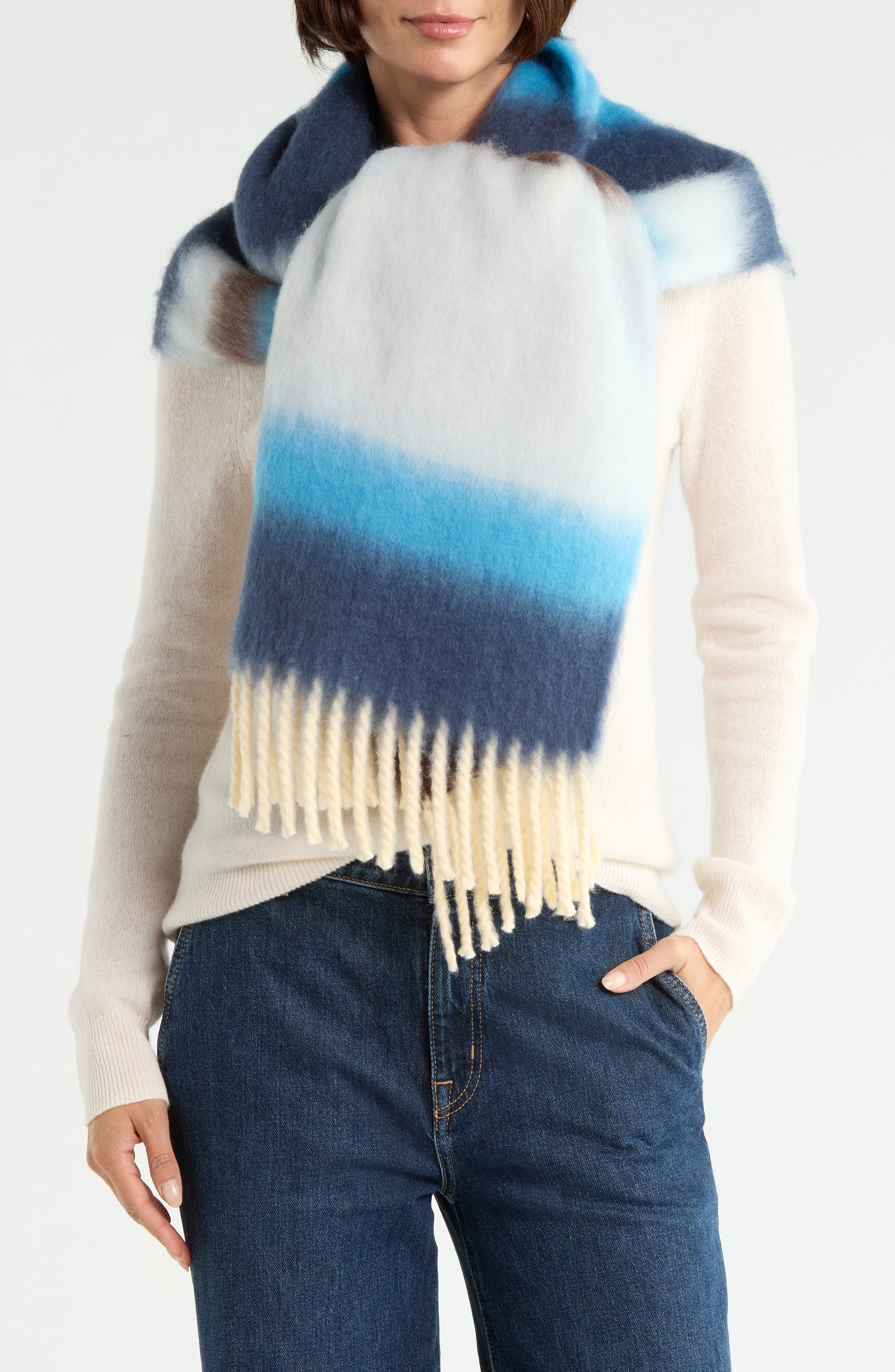 Horizon Stripes Lofty Scarf