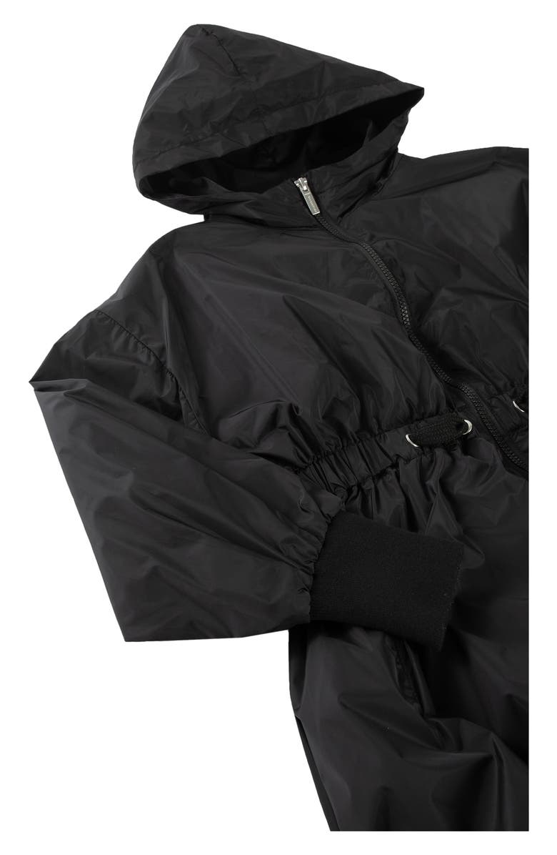 Habitual Girl Kids' Camari Bubble Lightweight Hooded Rain Jacket, Alternate, color,