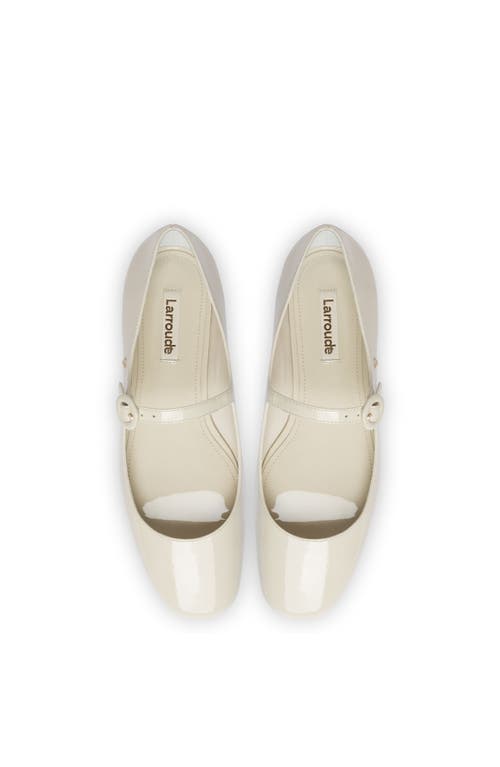 Larroude Larroudé Blair Ballet Flat In White