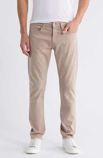 Mavi Jeans Marcus Oatmilk Stretch Cotton Twill Pants