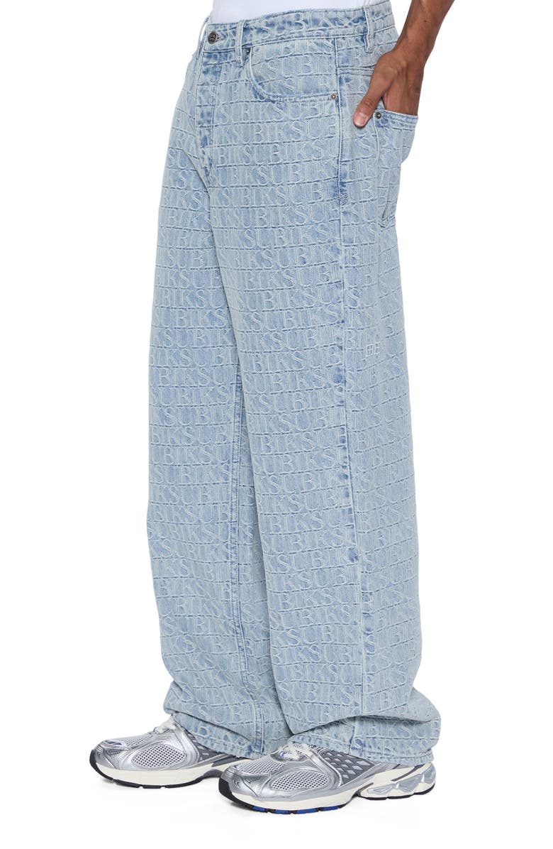 Ksubi Maxx Tile Baggy Jeans, Alternate, color, Denim