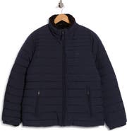 Calvin Klein Stretch Faux Fur Lined Puffer Jacket