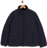 Calvin Klein Stretch Faux Fur Lined Puffer Jacket