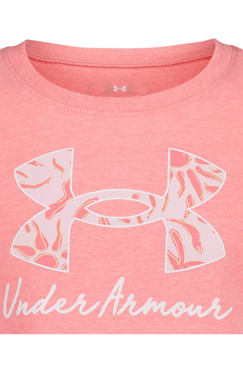 Under Armour Kids' Logo Campus Graphic T-Shirt, Alternate, color, Bittersweet Pink