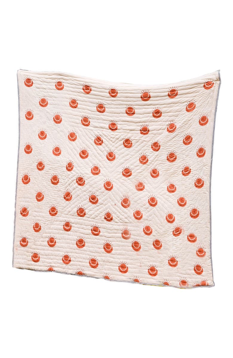 CQC LA Solstice Quilt - Twin with 2 shams, Alternate, color, Purple, Blue