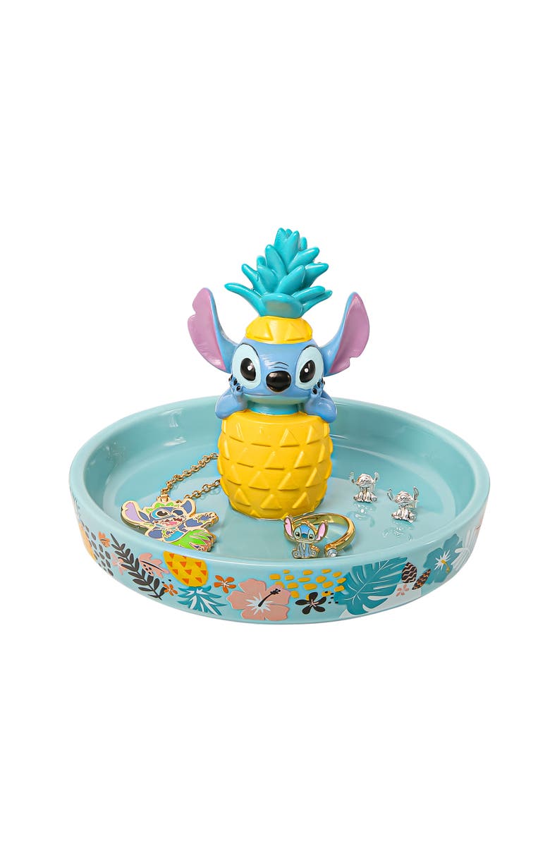 Jacmel 3D Stitch Trinket Tray, Alternate, color, Blue Yellow