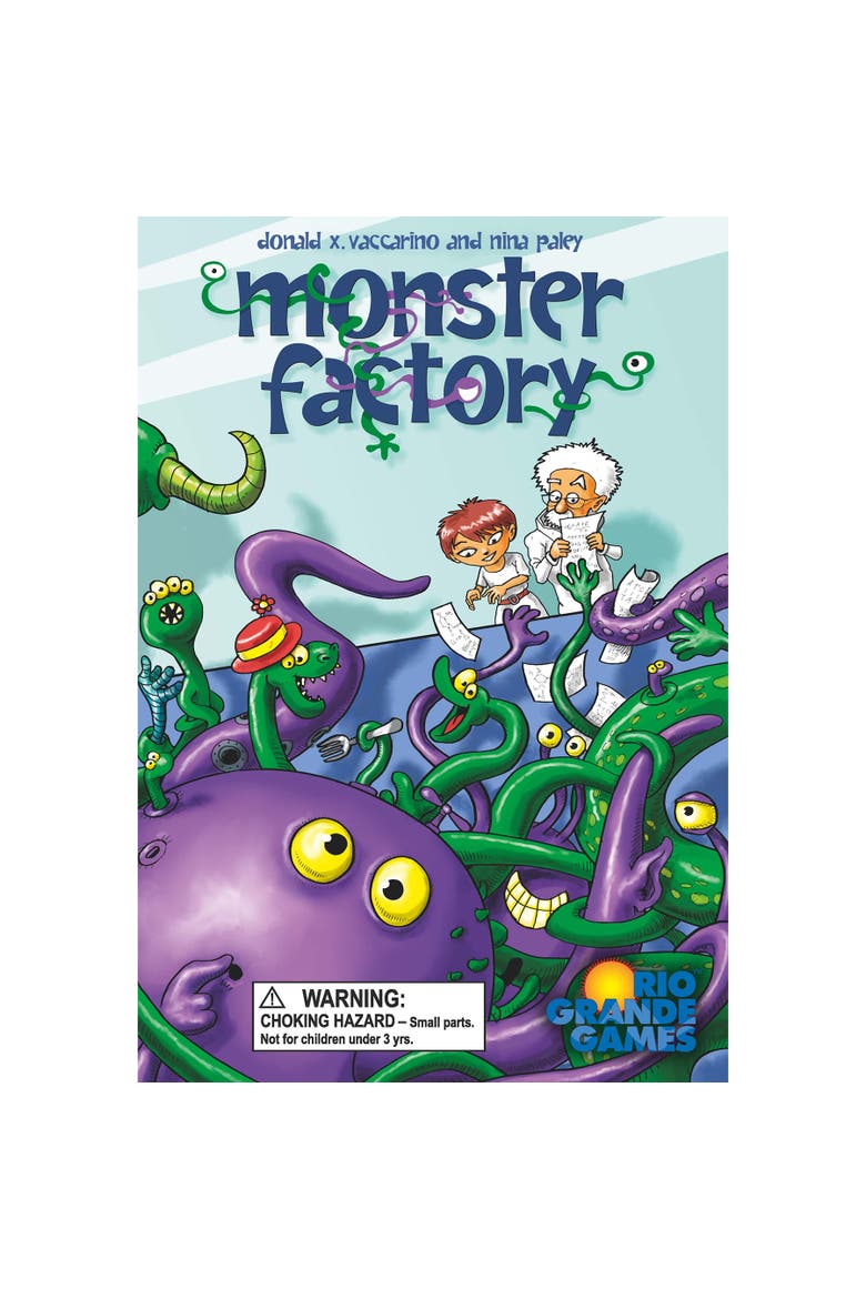 Monster Factory Rio Grande Games, Tile Placement Kids Game, Alternate, color, Multicolored