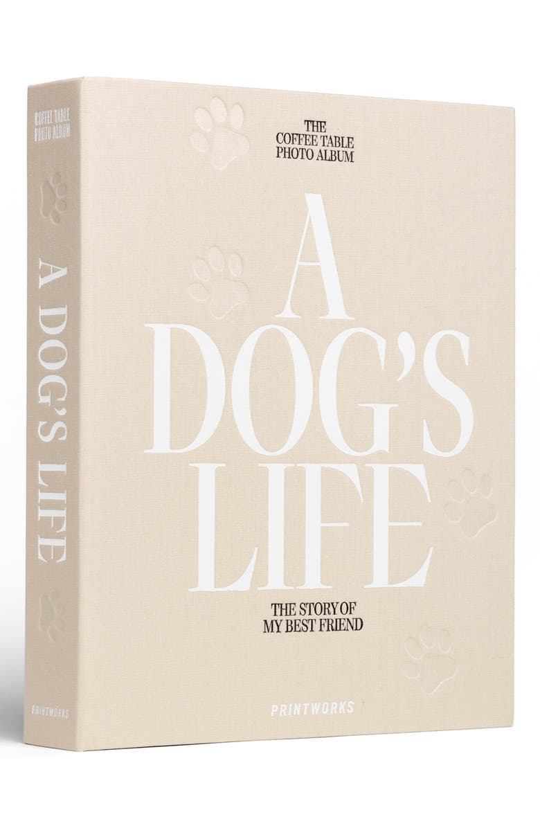 PRINTWORKS A Dog's Life Album, Alternate, color, Beige
