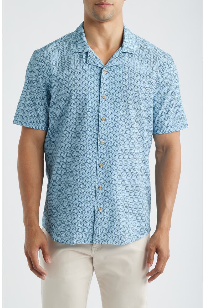 Daher Performance Camp Shirt, Main, color, MALIBLU
