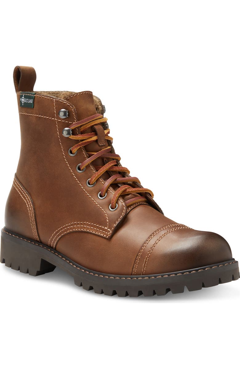 Eastland Ethan 1955 Water Resistant Lace-Up Boot, Main, color, Brown