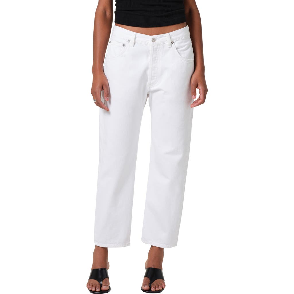 Citizen Of Humanity Annina Relaxed Wide Leg Jeans In White