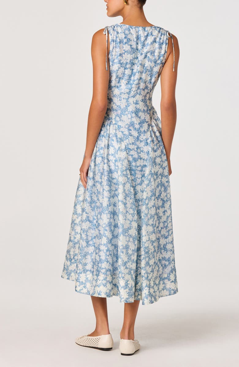 ASTR the Label Emmery Floral Dress, Alternate, color, Blue Floral