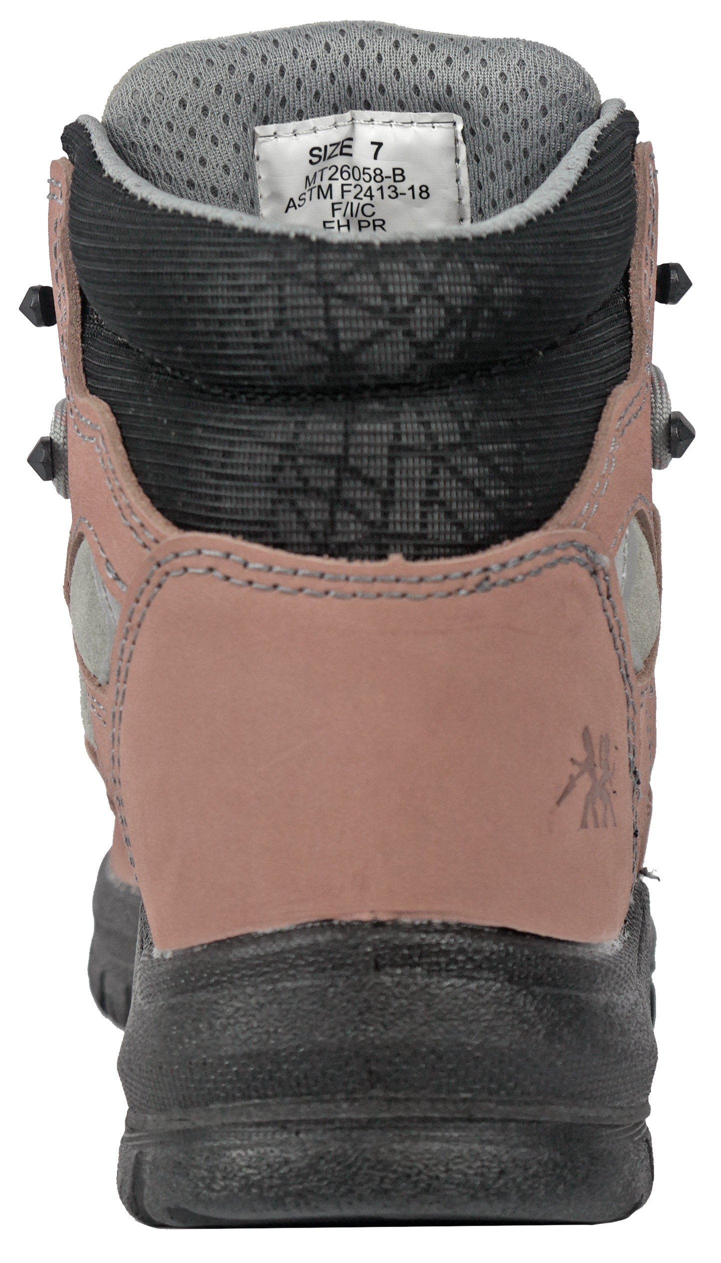 Moxie Trades Moxie Lacy 6 Inch Pink Womens Composite Toe Work Boot, Alternate, color, Pink And Grey