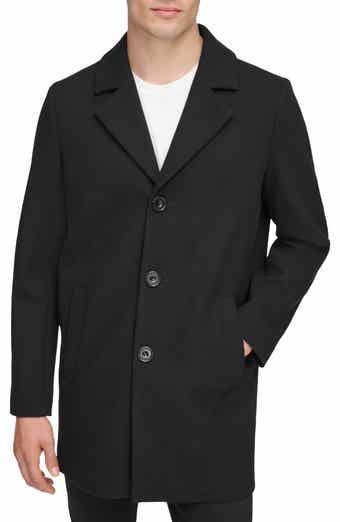 Kenneth Cole New York Twill Car Coat