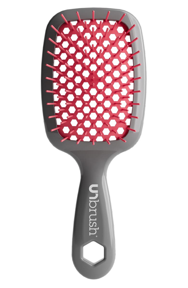 UNbrush Detangling Hair Brush Pastel Collection, Alternate, color, Nordic Berry Peach