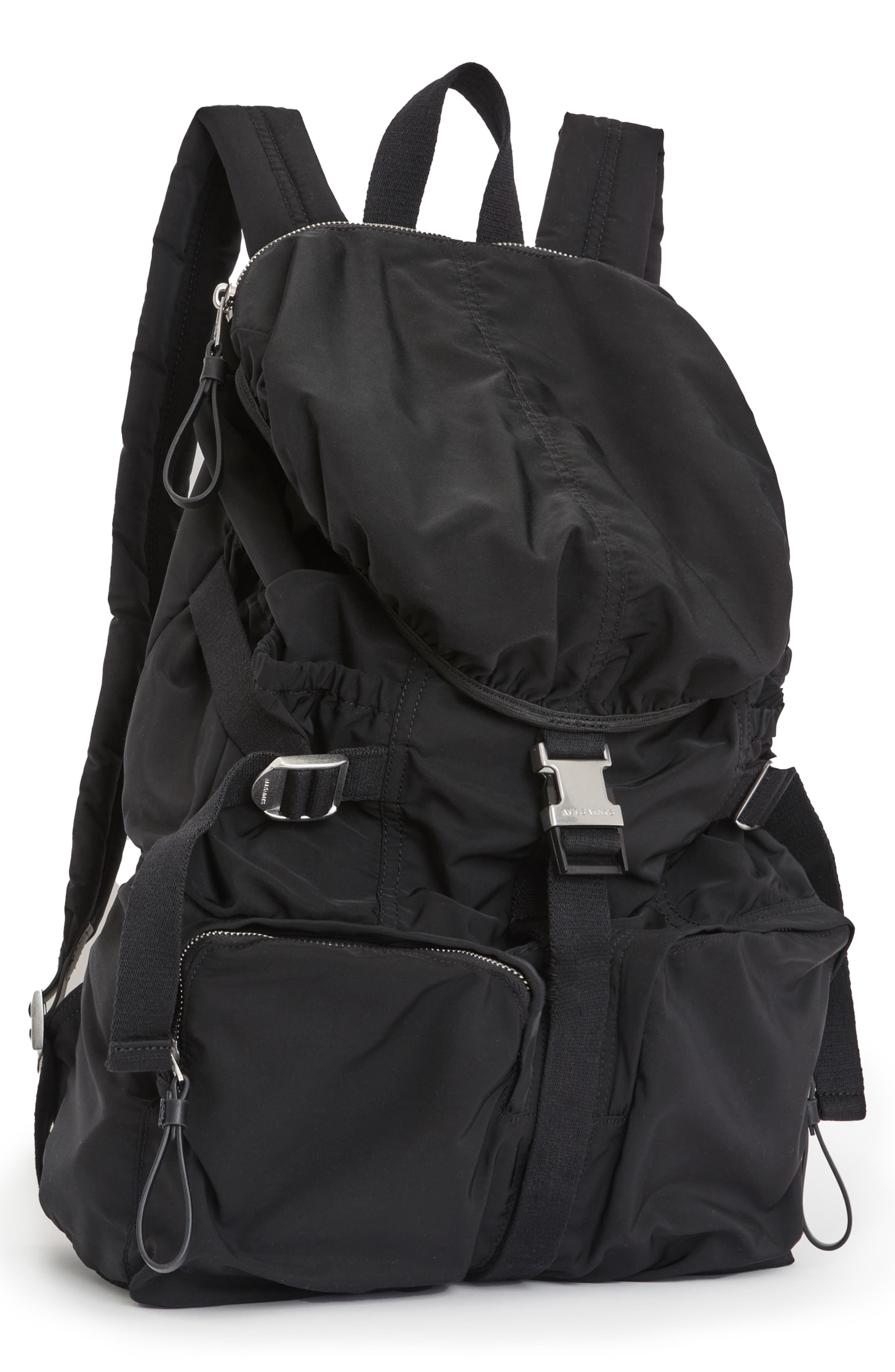 AllSaints Ren Nylon Hiking Backpack, Alternate, color, 