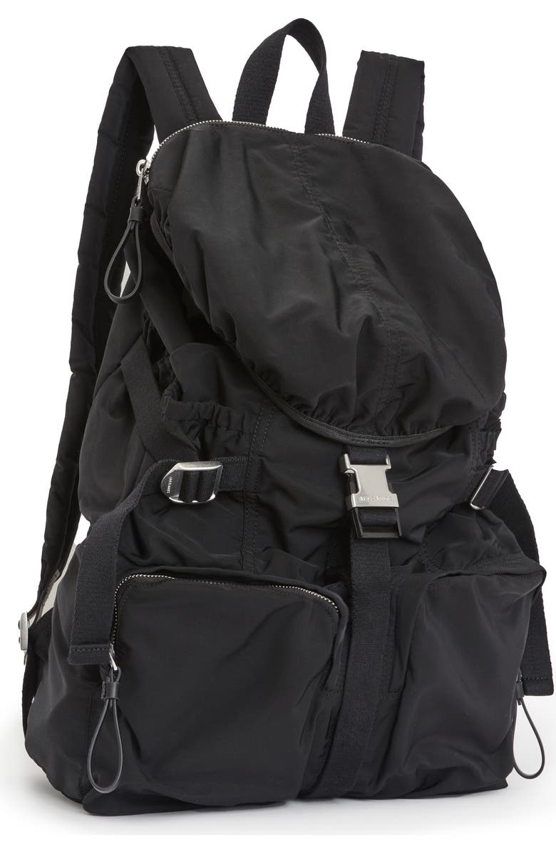AllSaints Ren Nylon Hiking Backpack, Alternate, color,