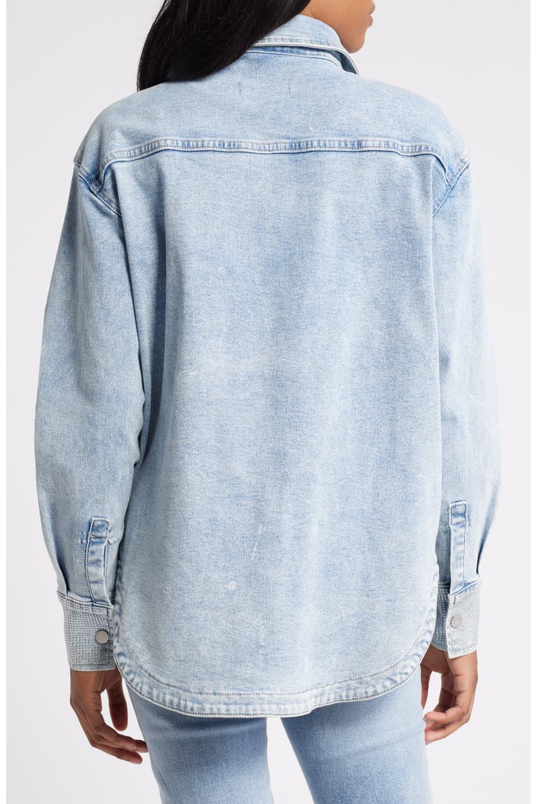 Stone Denim Jacket, Alternate, color, LIGHT INDIGO