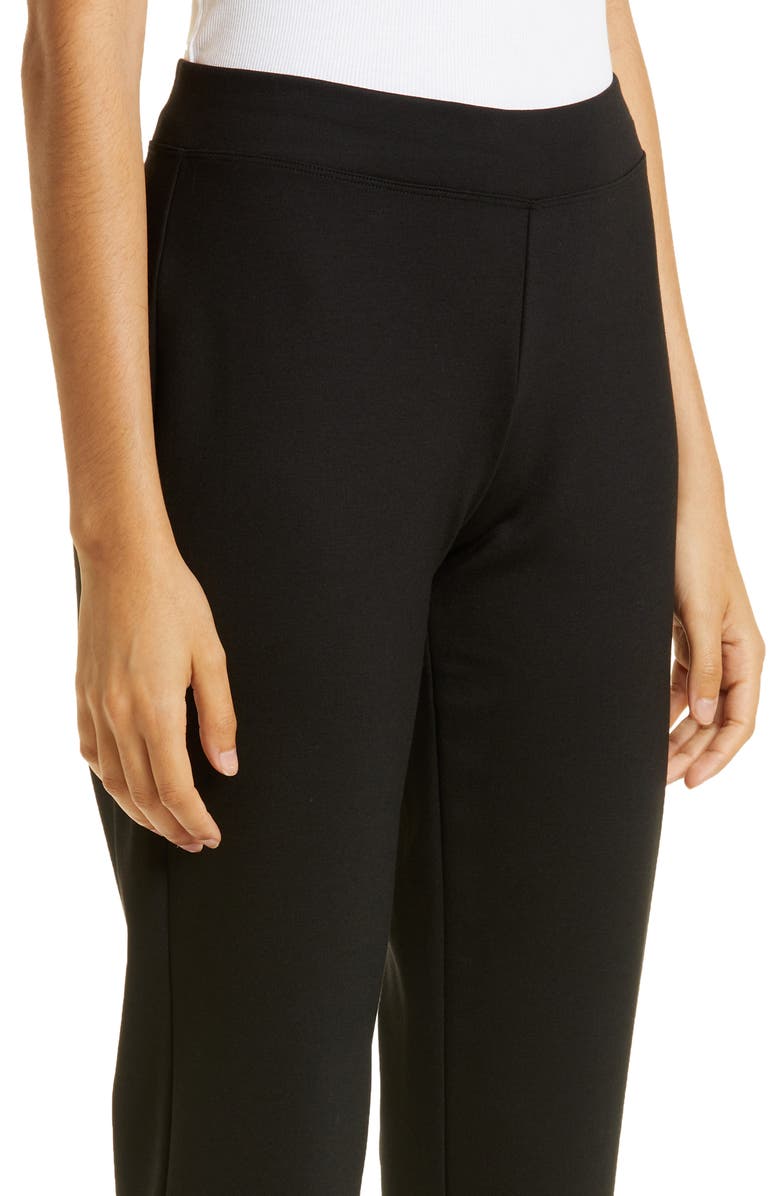 Eileen Fisher Slim Ankle Pants, Alternate, color, Black