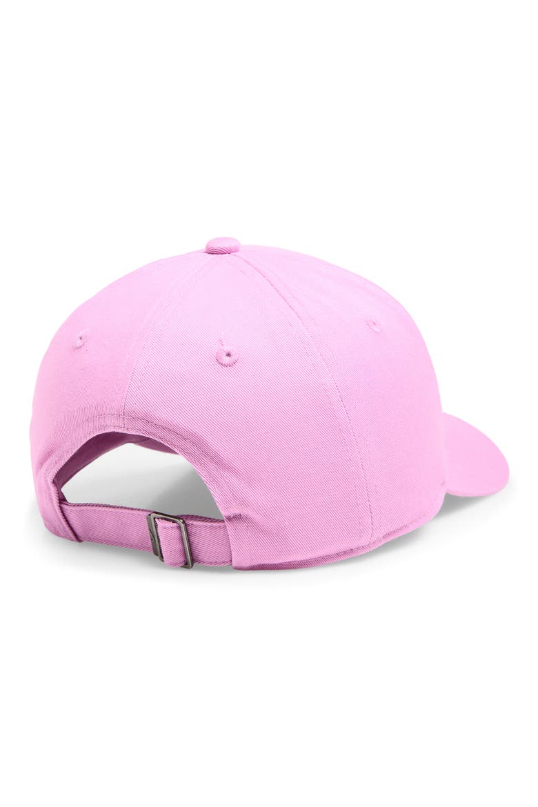 Kids' Club Swoosh Baseball Cap, Alternate, color, LIGHT MAGENTA/ WHITE