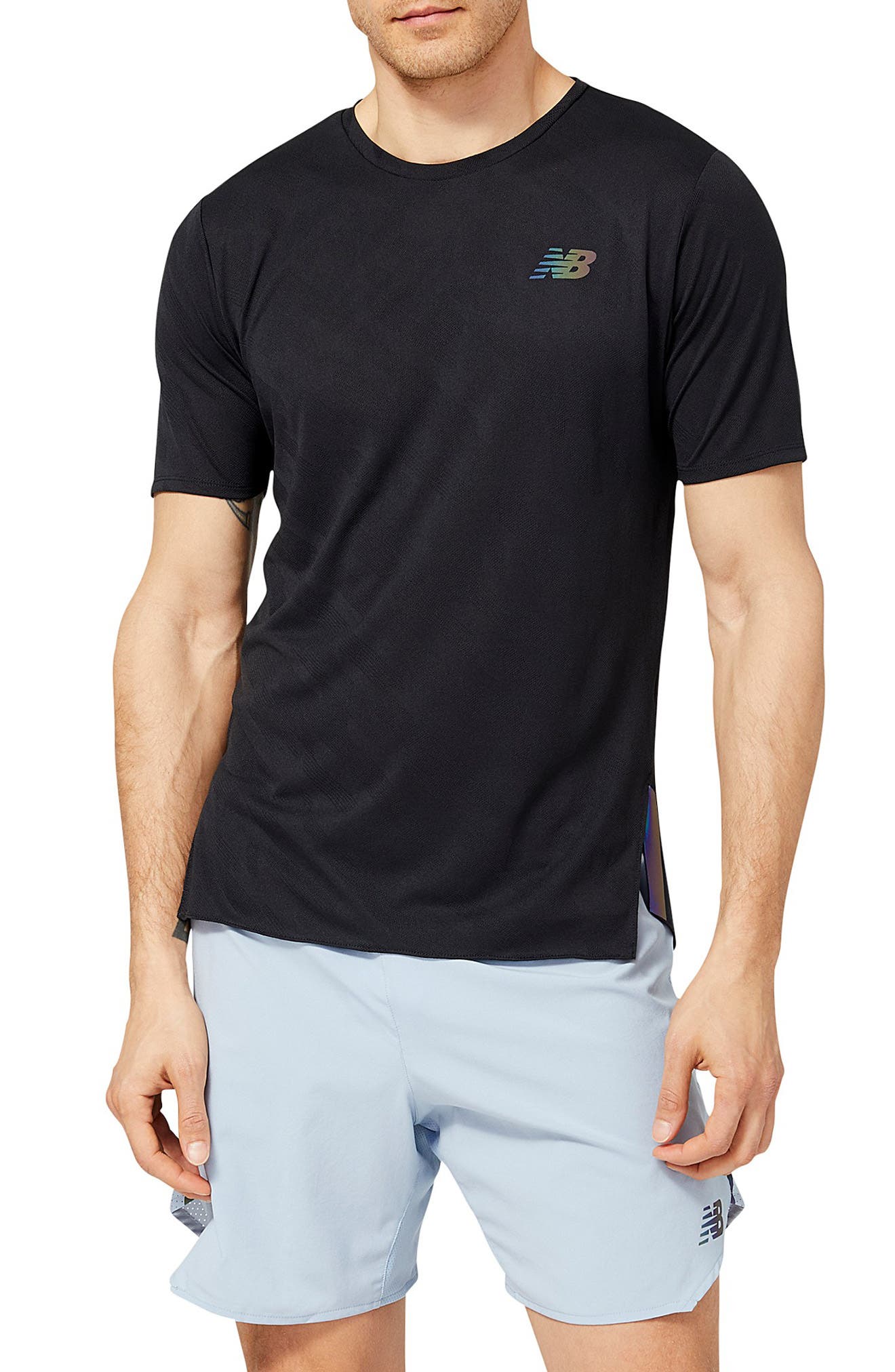 New Balance Q Speed ICEx Jacquard T-Shirt (Men) | Nordstromrack