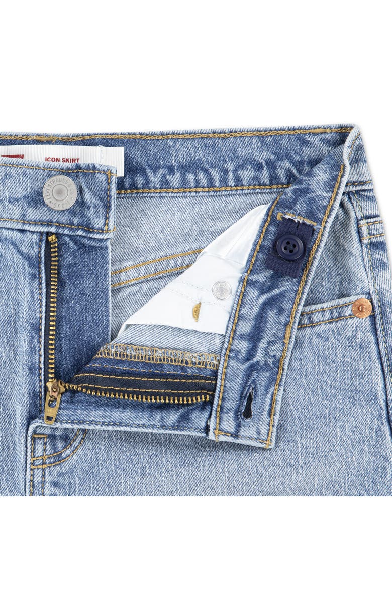 Levi's Kids' Icon Denim Skirt, Alternate, color, 