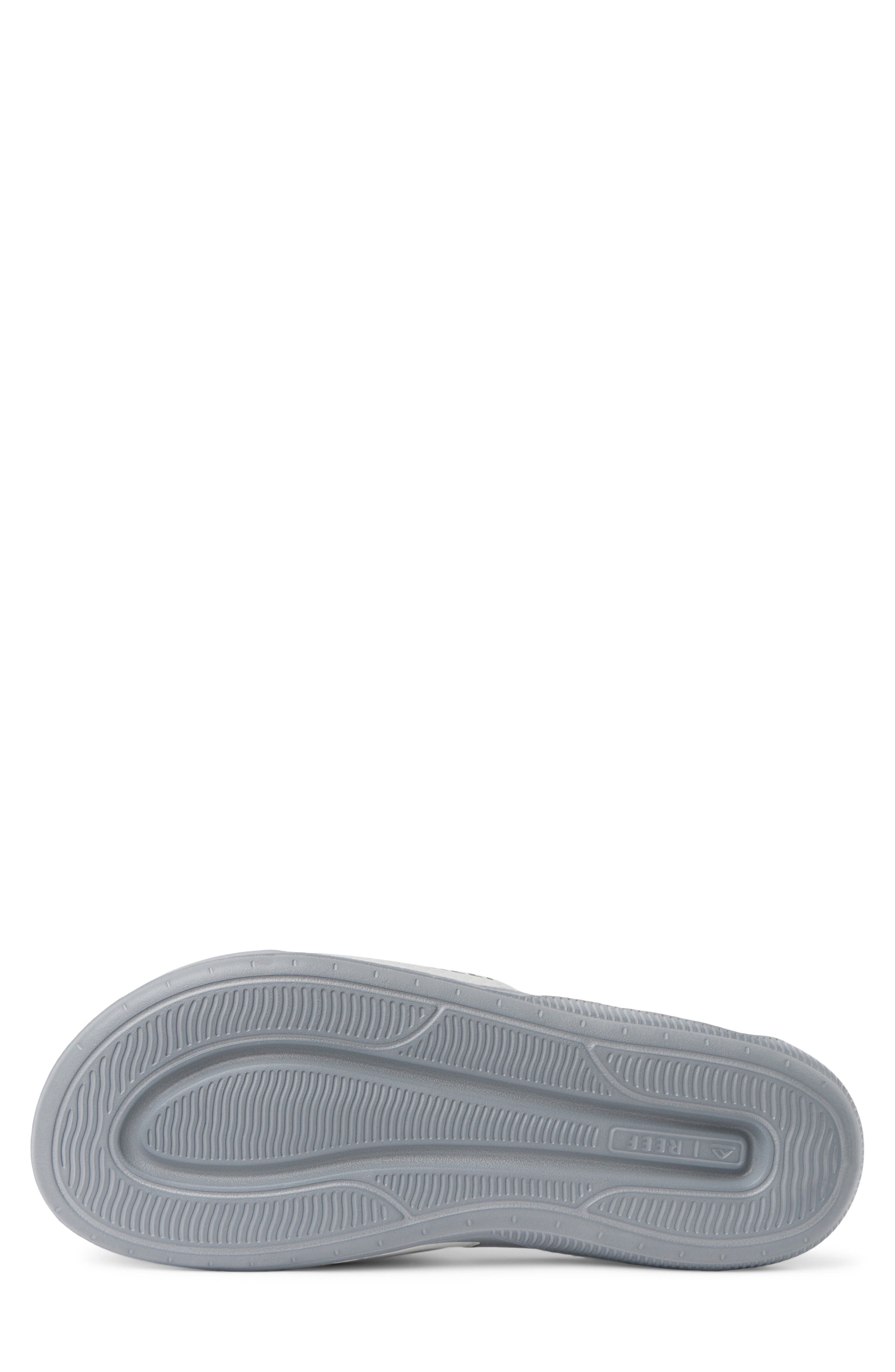 Reef Tailslide Slide Sandal, Alternate, color, Grey/ Grey