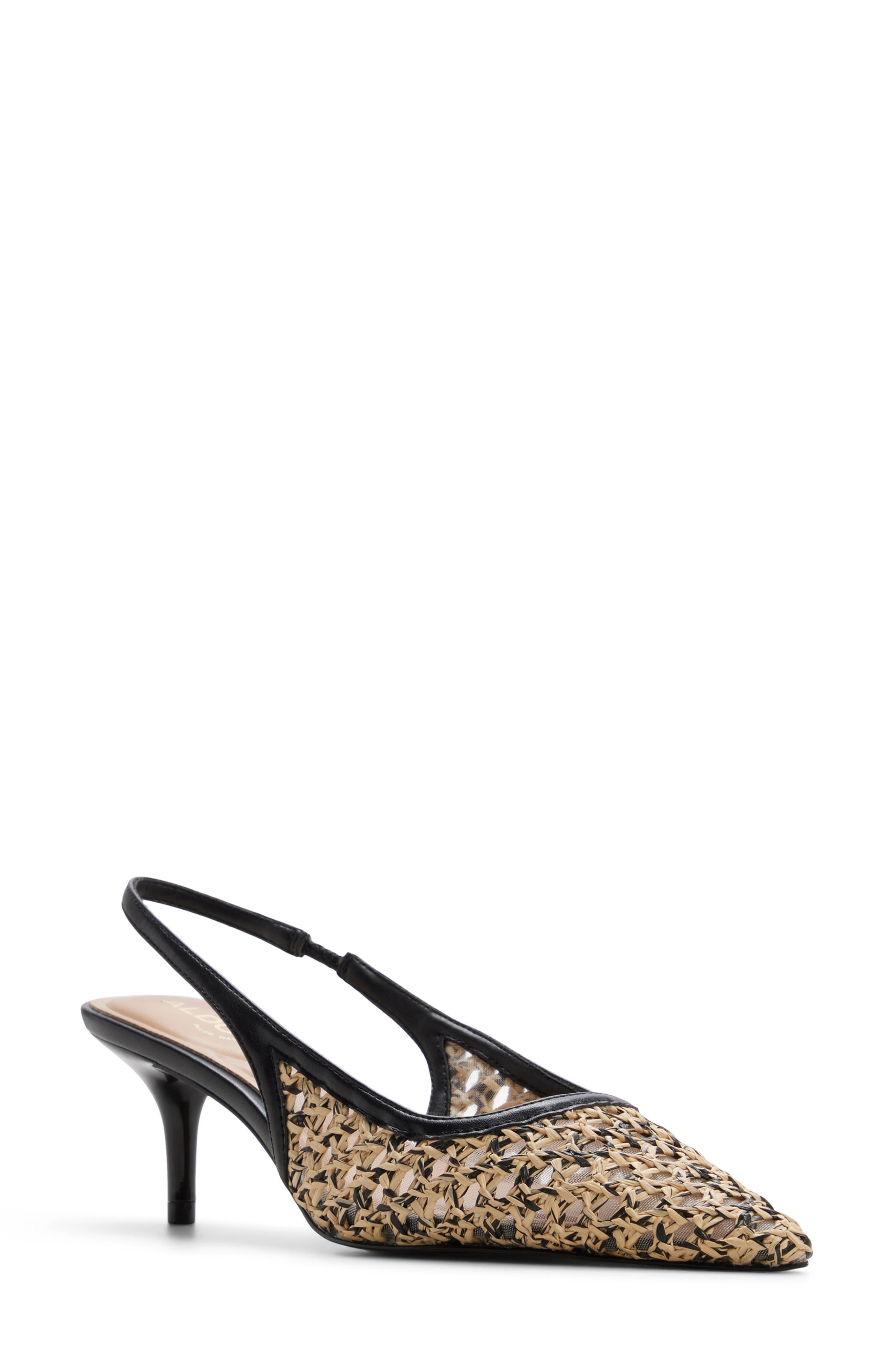 ALDO Calantha Singback Pump, Main, color, Open Black