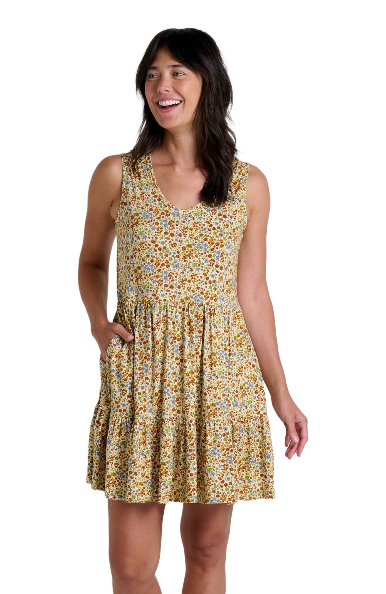 Marley Tiered Tank Dress - image 2