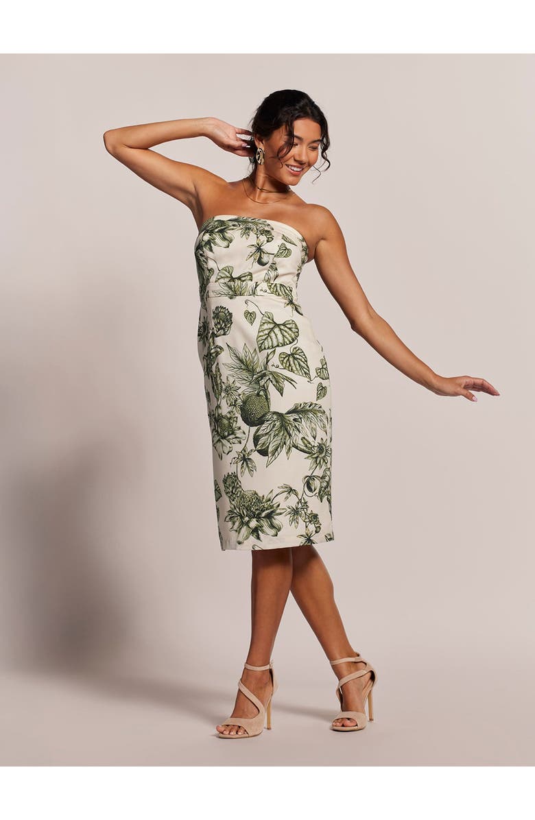 Tori Richard Flora in Ink Quinn Dress, Main, color,