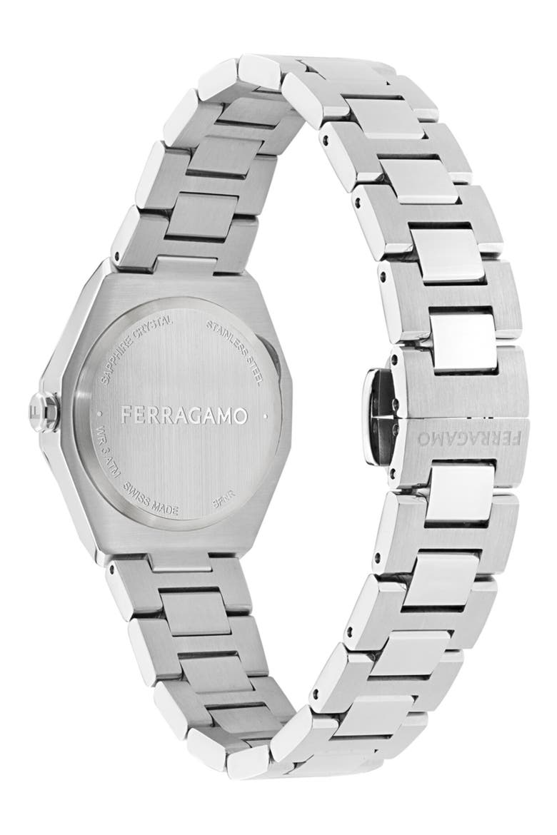 Edge Bracelet Watch, 28mm, Alternate, color, STAINLESS STEEL