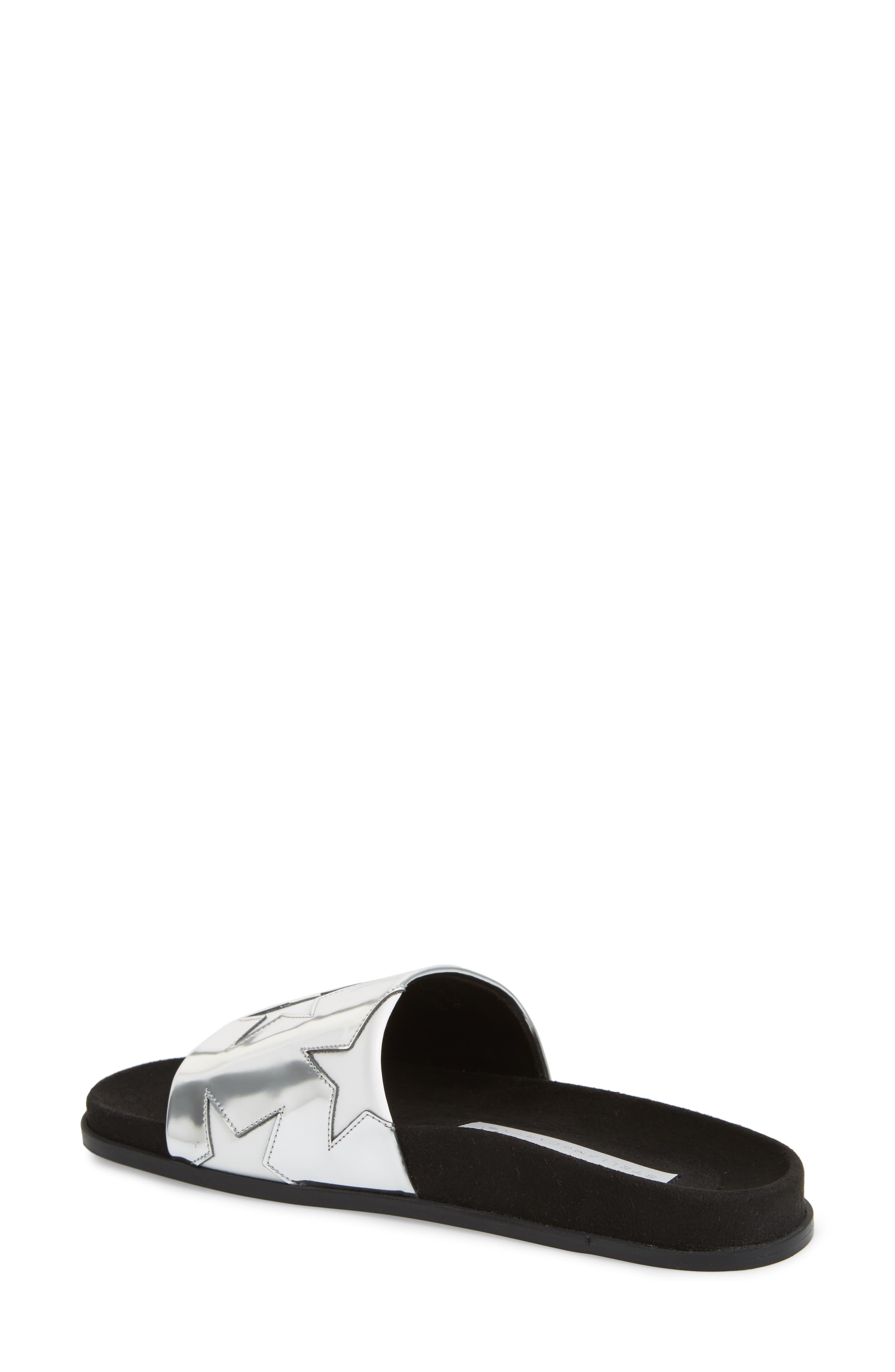 Stella McCartney Star Slide Sandal, Alternate, color, 