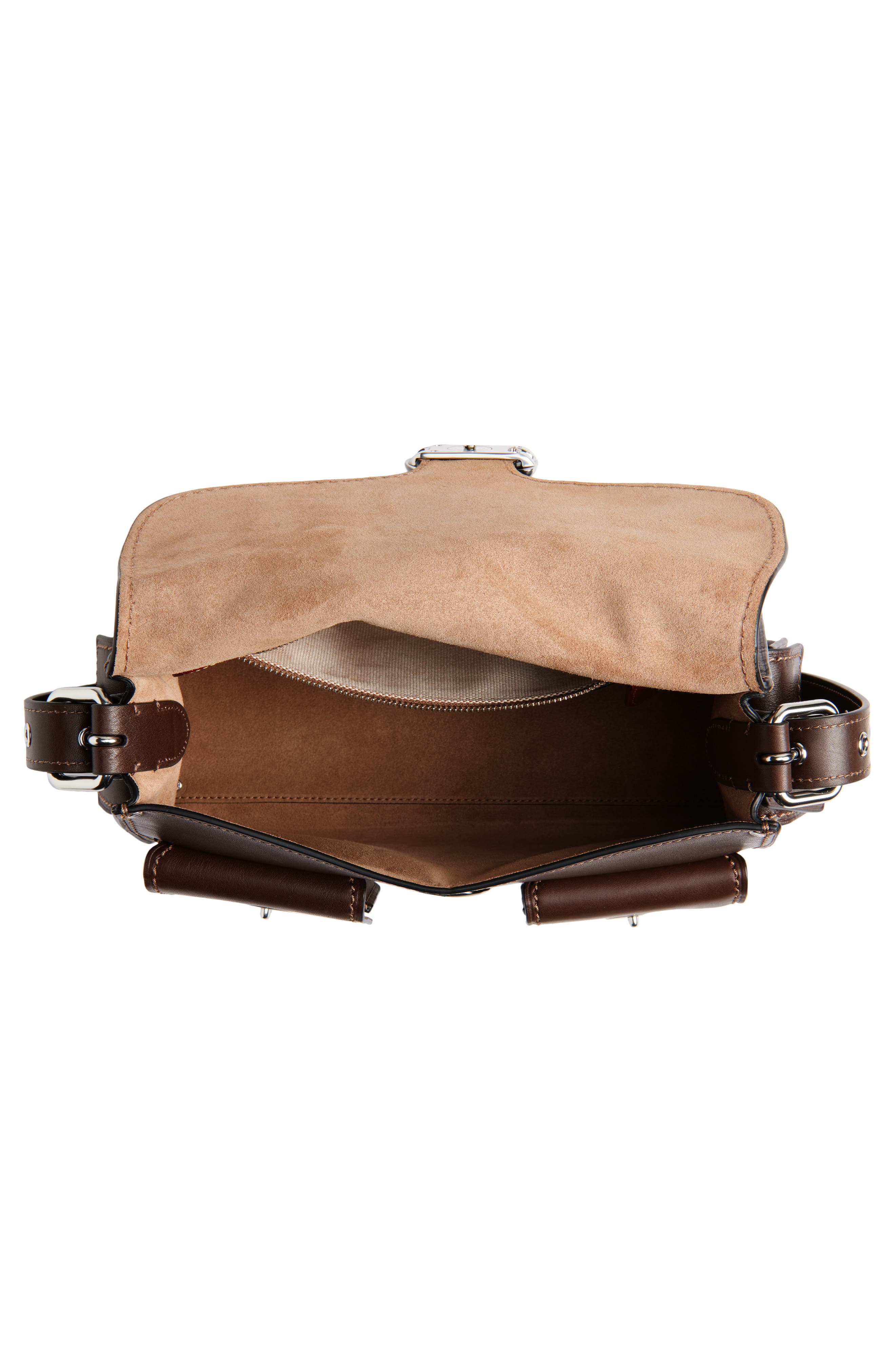 COACH Cargo Turnlock Soft Tabby Leather Shoulder Bag, Alternate, color, Lh/Maple