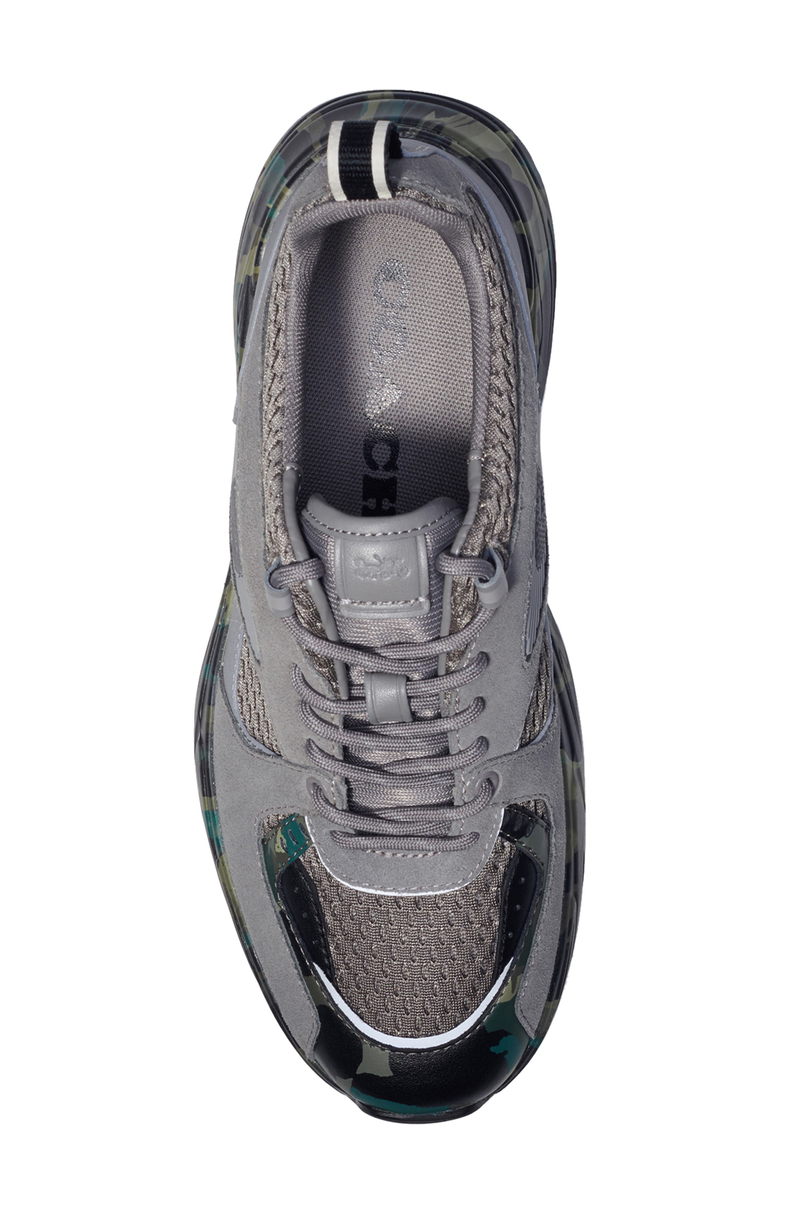 COACH Reflective Camo Tech Runner Sneaker, Alternate, color, 