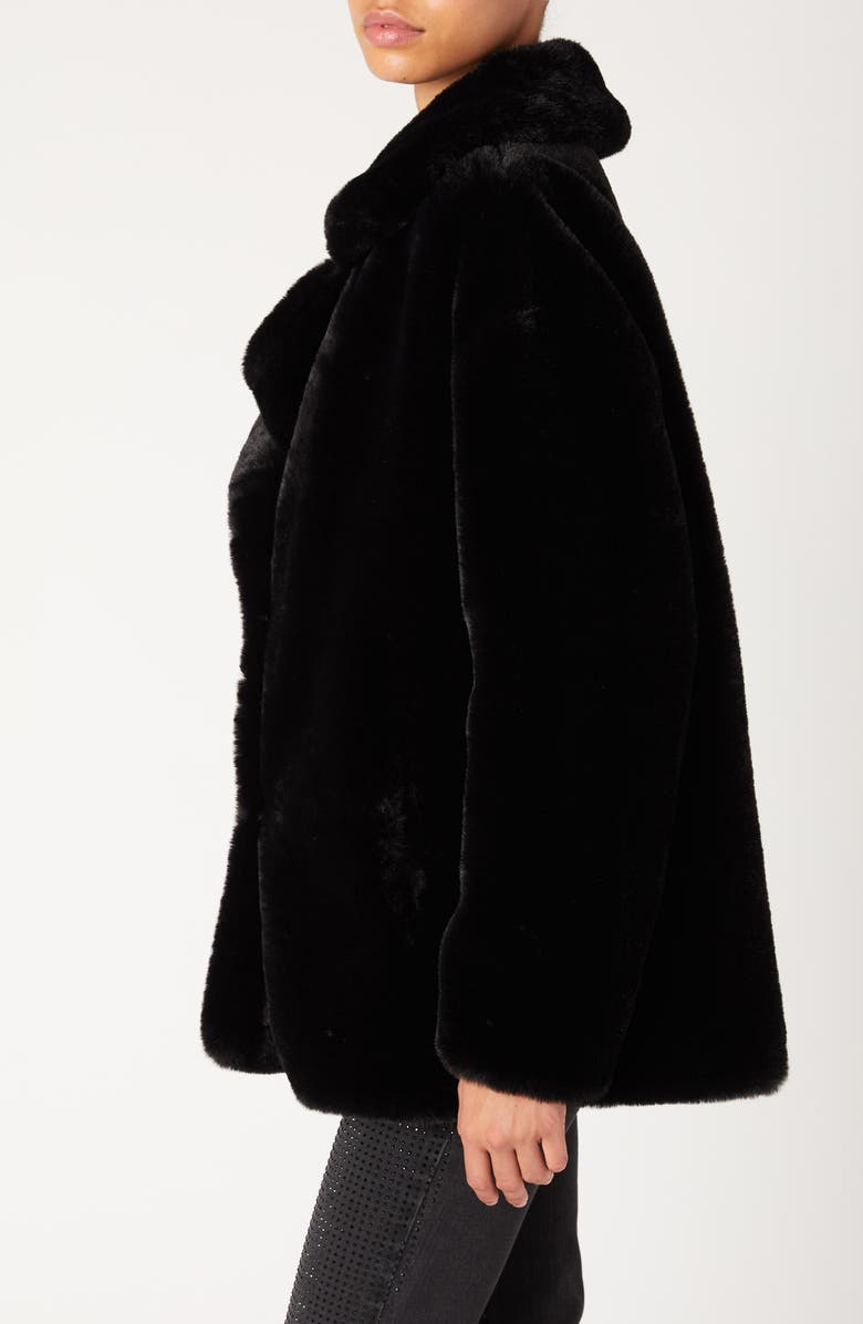 BLANKNYC Faux Fur Coat, Alternate, color, Fuzzy Paws
