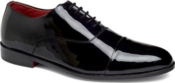 Tuxedos Patent Cap-toe Oxford
