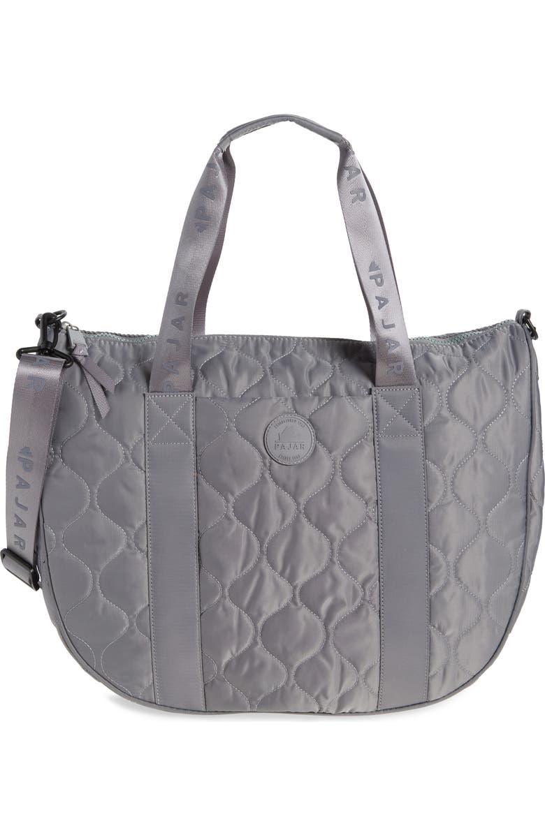 Pajar Quilted Nylon Tote Bag, Main, color,