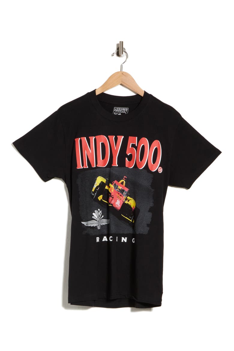 Racing Graphic T-Shirt, Alternate, color, BLACK