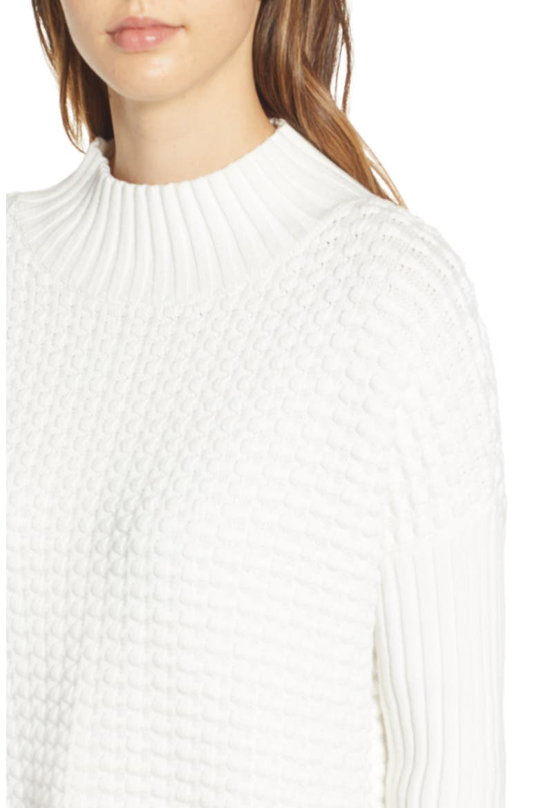 Mozart Popcorn Sweater, Alternate, color, SUMMER WHITE