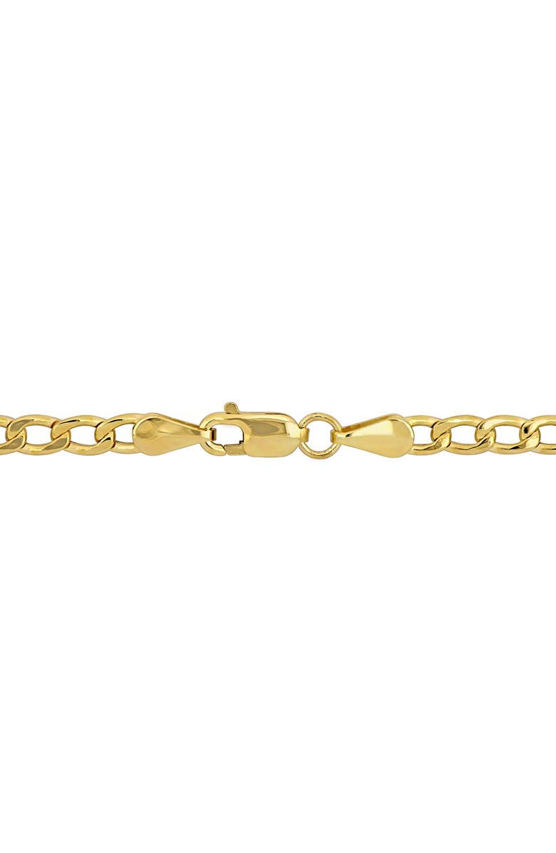 DELMAR 10K Yellow Gold Curb Chain Necklace, Alternate, color, 