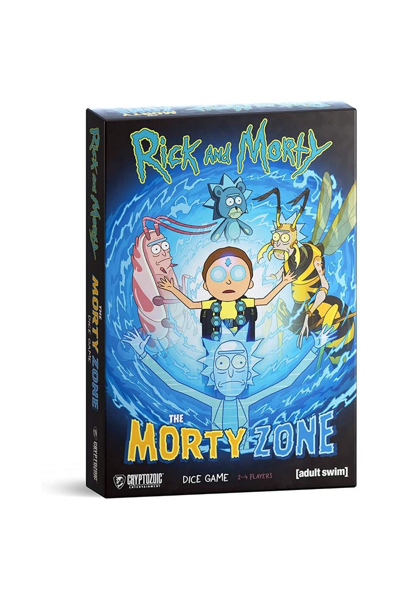 Rick And Morty The Morty Zone Dice Game, Main, color, Multicolored